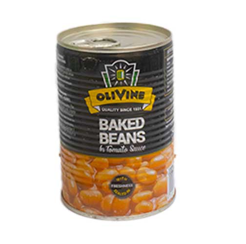 OLIVINE BAKED BEANS 410G